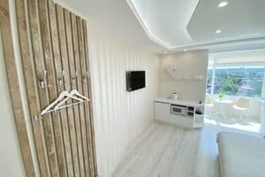 Квартира Панорамные SKY HOUSE в ЖК "Набережный квартал" Бесключевой доступ!. Апартаменты двухместный  14